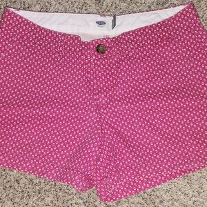 Old Navy Pink Floral Shorts
